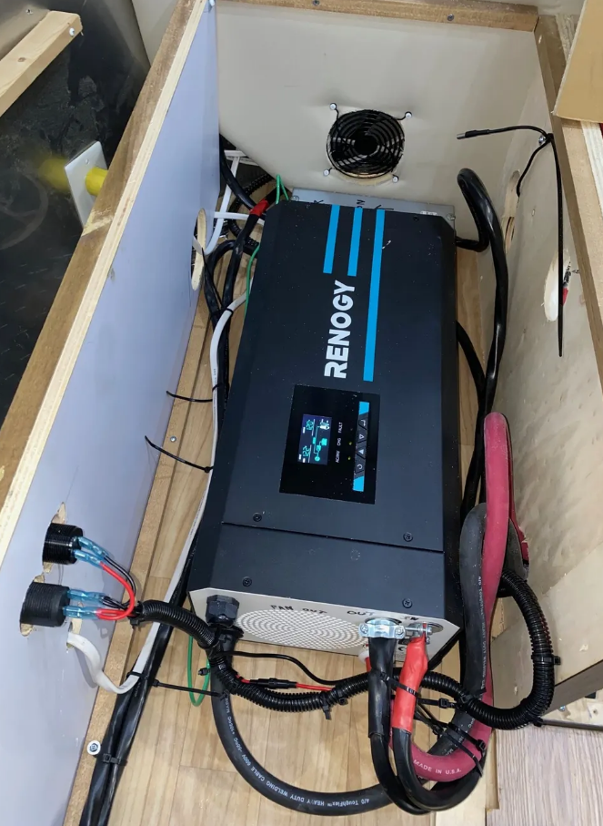 RV owner performing a pre-trip inspection before driving to the Florida Keys