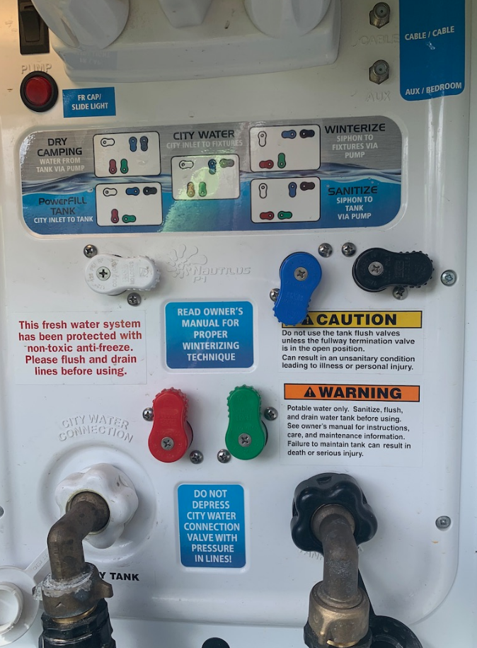 RV water line repair in Stuart, FL